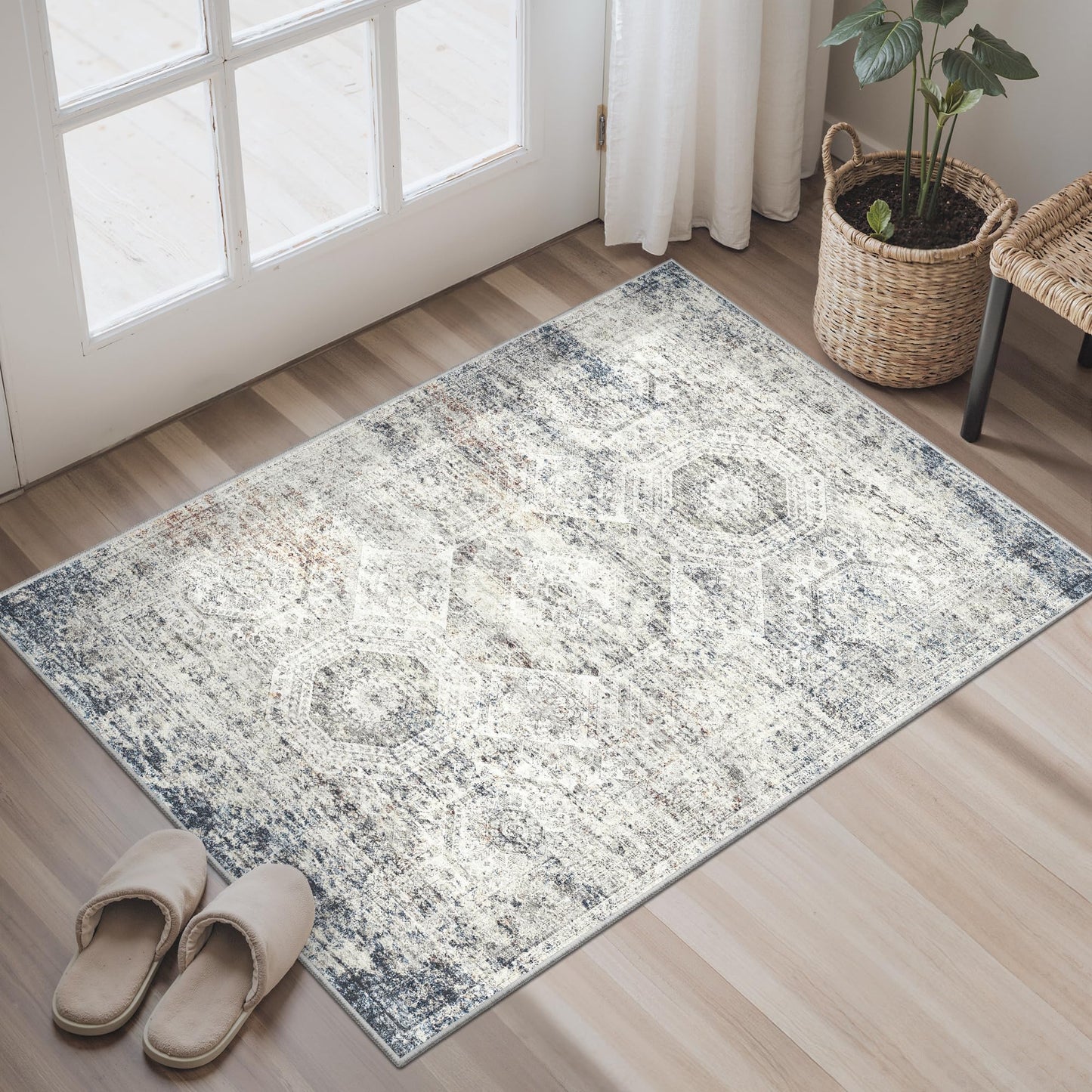 Washable Non-Slip Area Rug