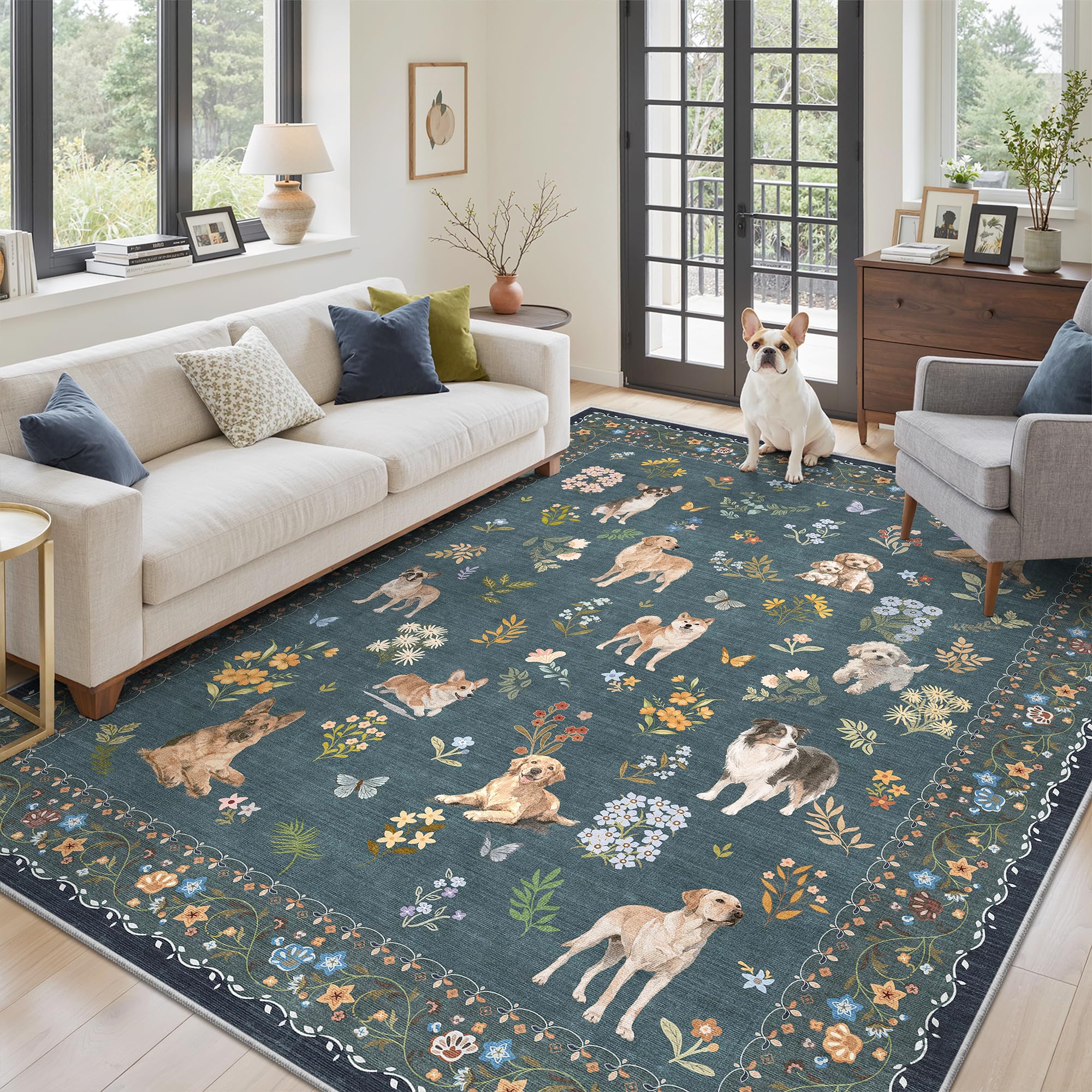 Washable Non-Slip Area Rug