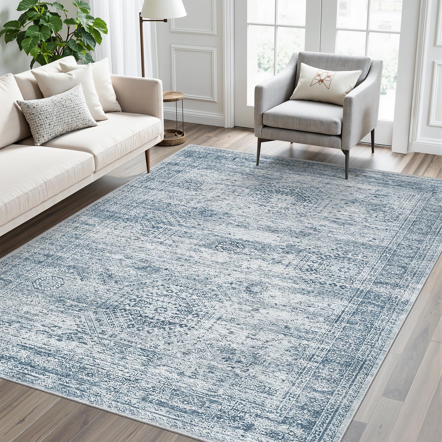 Washable Non-Slip Area Rug