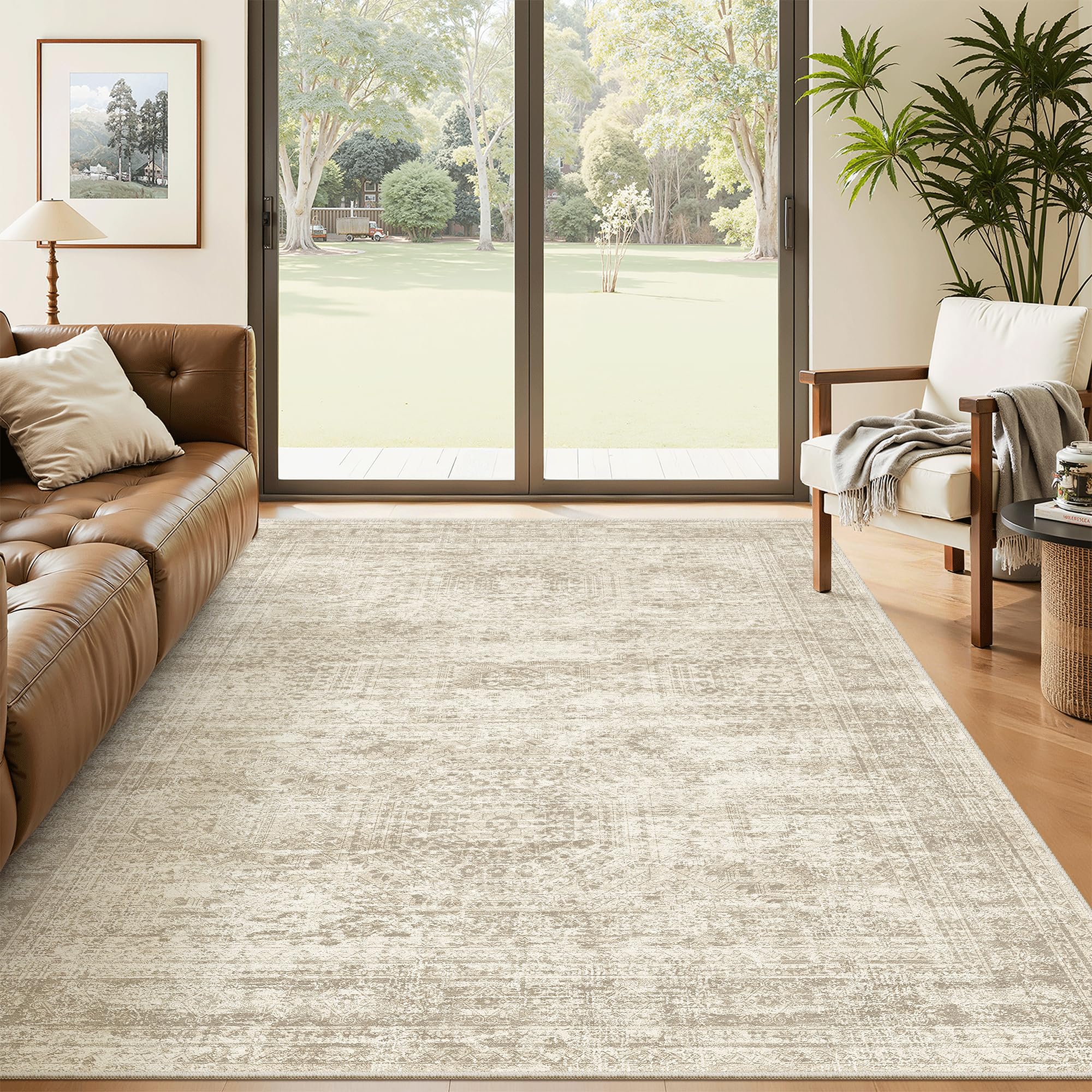 Washable Non-Slip Area Rug