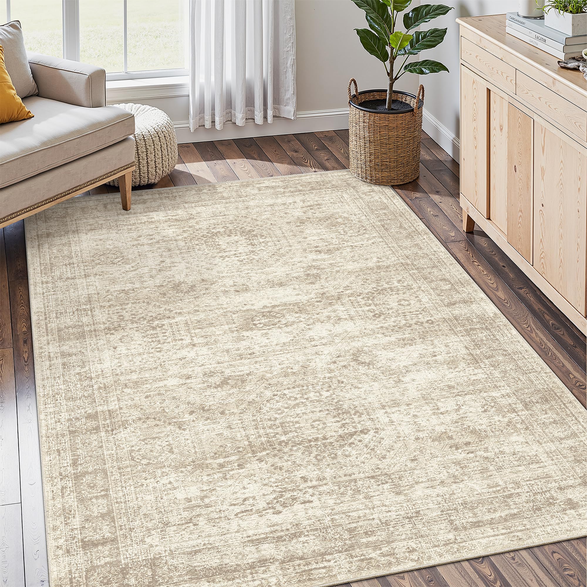 Washable Non-Slip Area Rug