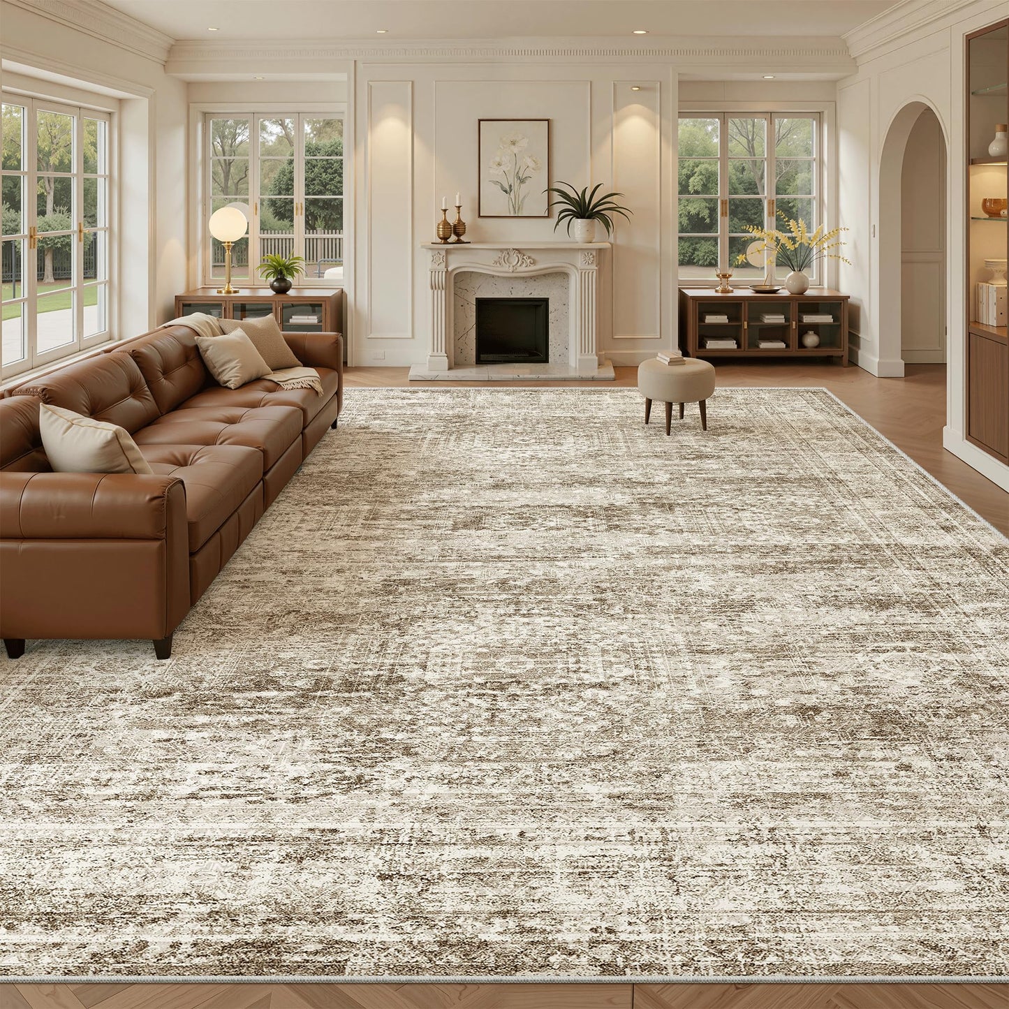 Washable Non-Slip Area Rug