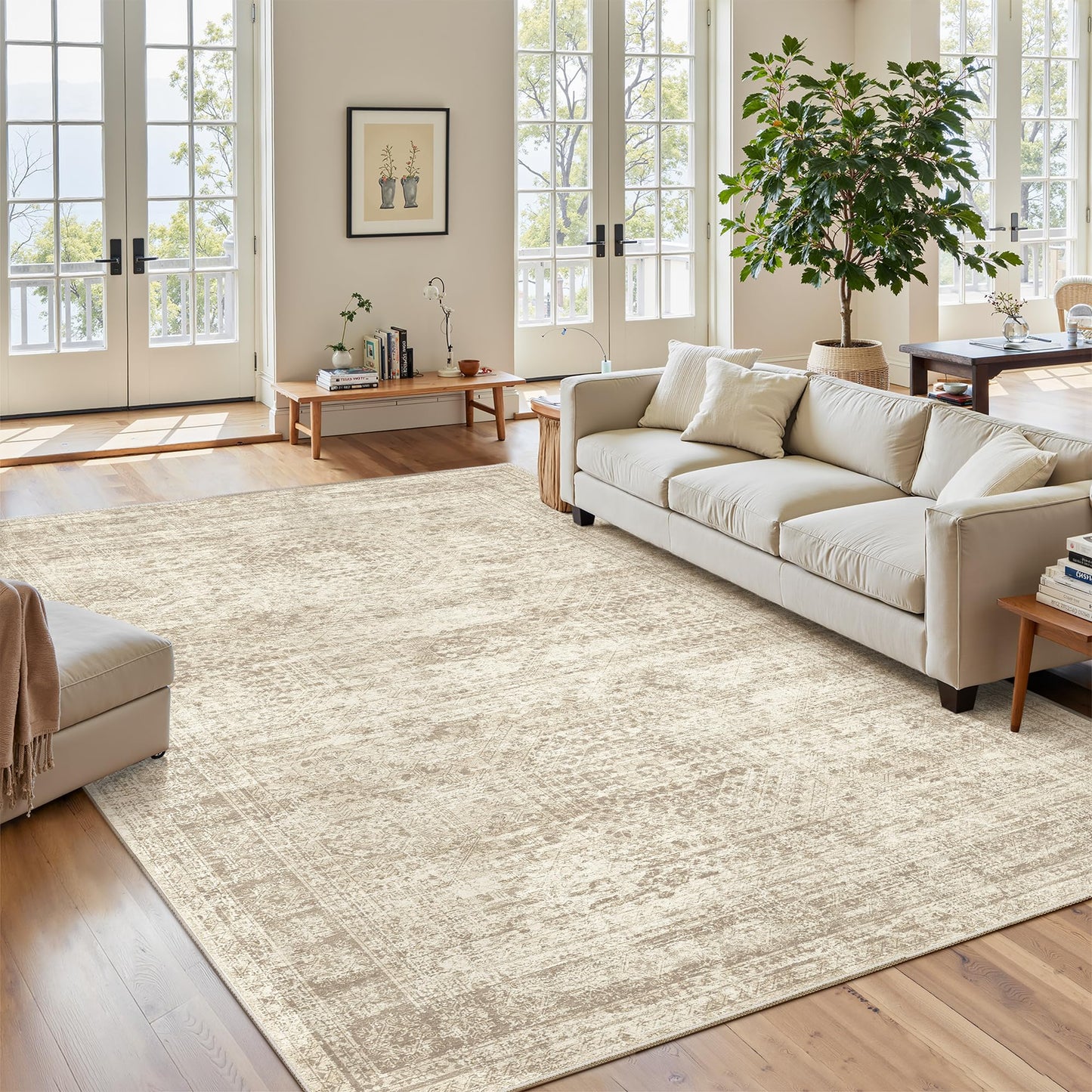 Washable Non-Slip Area Rug