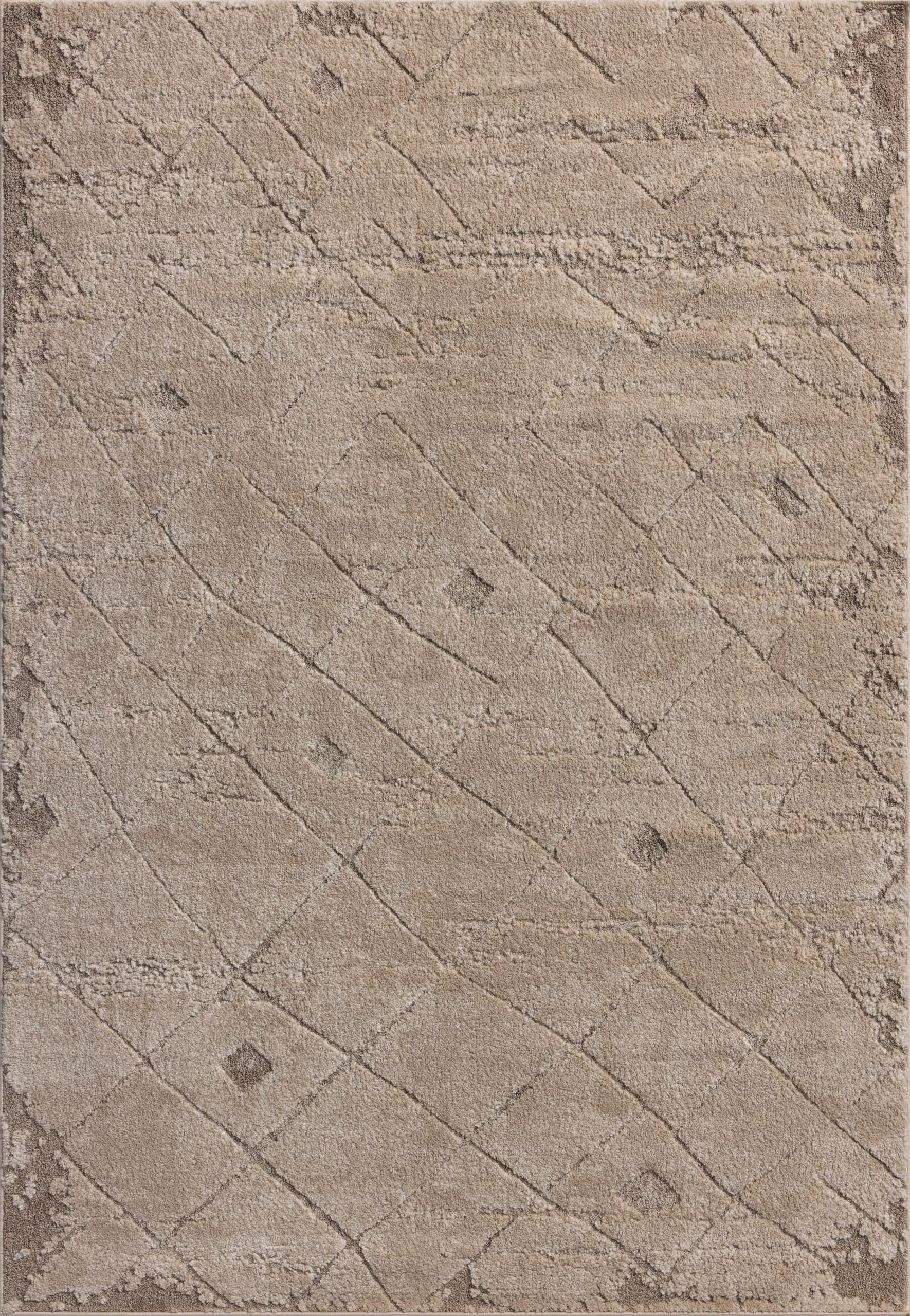 Ivory Abstract Area Rug Collection